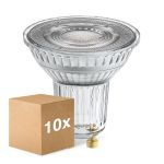 Voordeelpak 10x Ledvance Performance LED Spot Reflector GU10 PAR16 7W 575lm 36D - 930 Warm Wit | Beste Kleurweergave - Dimbaar - Vervangt 80W