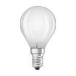 Ledvance Classic LED E14 Peer Filament Mat 3.4W 470lm - 927 Zeer Warm Wit | Beste Kleurweergave - Dimbaar - Vervangt 40W