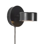 Nordlux LED Spot Clyde Zwart 5.5W 350lm 120D - 827 Zeer Warm Wit | 3-staps Dimbaar