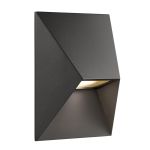 Nordlux Pontio Wandlamp Aluminium Zwart | IP54 - Geschikt Voor 1x GU10