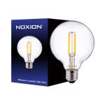Noxion Lucent LED E27 Globe Filament Helder 95mm 7.3W 806lm - 827 Zeer Warm Wit | Vervangt 60W