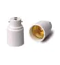 Fitting Adapter voor Lamphouders B22 => E27 Wit
