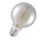 Osram Vintage 1906 LED E27 Globe Filament Smokey 95mm 11W 500lm - 818 Extra Warm White | Dimmable