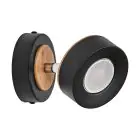 Ledvance LED Decor Spot Pluto Staal Zwart 4.8W 300lm - 830 Warm Wit